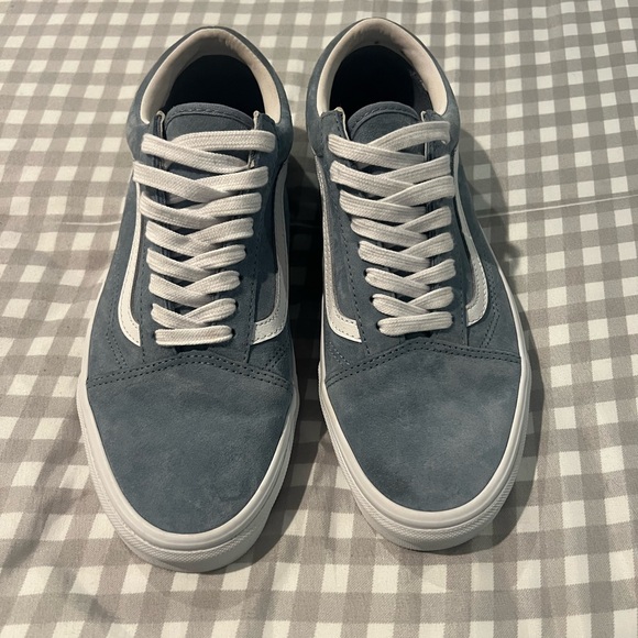 Vans Shoes - Vans Blue and White Sneakers Classic Skate Design